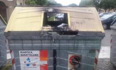 Brucia preservativo usato con un prostituto, a fuoco il cassonetto: denunciato 