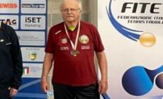 Curti, a 80 anni sconfigge il Covid e diventa campione di ping pong