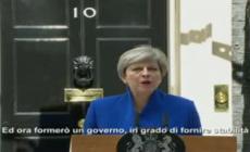 Theresa May: "Farò un nuovo governo per la Brexit"