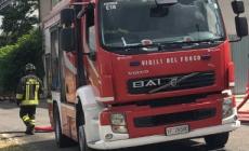 Incendio a Monchio: emergenza rientrata, era un focolaio in un capannone di cippato 