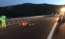 Drammatico incidente in A15: morto un 27enne  residente a Sarzana su uno scooter