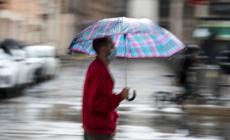 Da mezzanotte 24 ore di allerta gialla per temporali con rischio grandinate