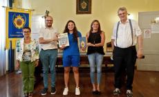 L'«in bocca al lupo» di Salso a Sara Fantini