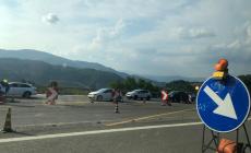 Auto ferma sull'Autocisa (verso Spezia), coda  tra Pontremoli e Berceto