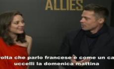 Brad Pitt e Marion Cotillard, scaramucce in francese per "Allied"