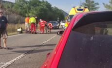Incidente sulla fondovalle del Taro: un motociclista ferito