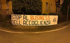 Roccabianca e Fidenza: striscioni di Casapound per contestare l'arrivo dei migranti 