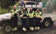 Duccio Maestri e i volontari di Parma nella Sicilia in fiamme