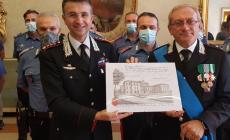 Il maggiore Amico Tallini lascia l'Arma