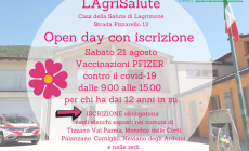 Vaccini: sabato 21  open day a Lagrimone, il 24 a Sorbolo Mezzani e il 25 a Colorno