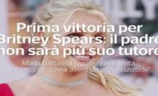 Prima vittoria per Britney Spears: il padre non sarà più suo tutore