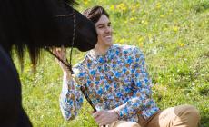 E il cavallo bardigiano fa il modello per Enrico Coveri