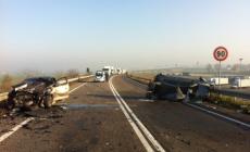 Scontro sull'Asolana: grave una 27enne