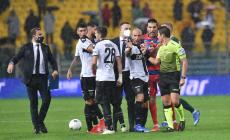 Parma-Pisa le foto dal campo