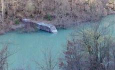Frana sbarra il Pessola: timori per un nuovo lago