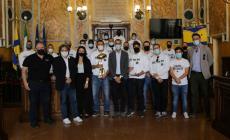 I Panthers, campioni d'Italia  2021, ricevuti in sala del Consiglio - Foto 