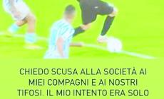 Vazquez chiede scusa