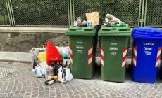Cassonetti del vetro in borgo Riccio 