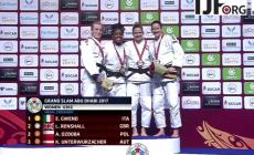 Gwend d'oro al Grand Slam di Abu Dhabi