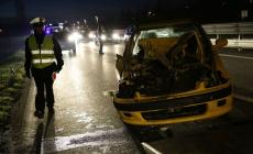 Scontro in tangenziale sud: traffico bloccato per un'ora