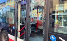 Bus devastati in via Repubblica: condannato a 2 anni