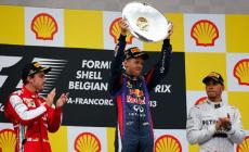 Formula Uno: Vettel conquista il Belgio, Alonso secondo