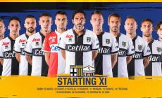 Parma-Ascoli, la formazione: si fa male Calaiò, al suo posto entra Nocciolini 