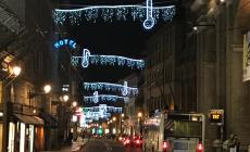 Accese le luminarie di Natale a Parma