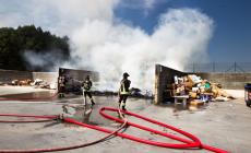 Moletolo, fiamme alla stazione ecologica