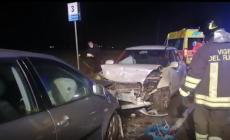 Violento frontale a Pilastro di Langhirano - Video