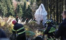 Mottarone: si rimuove la cabina, ultimi preparativi dei vigili fuoco