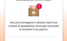 La truffa del pacco? Arriva via sms