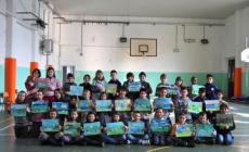 Piccoli acquerellisti alla scuola elementare "Marconi"