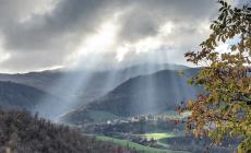 "Raggi d'autunno" in Val Baganza: la foto di Enrica Allodi