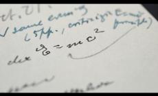 Aste: Parigi, manoscritto di Einstein da record a 11,2 mln di euro