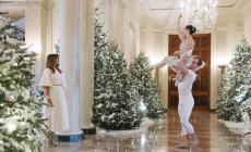 Natale alla Casa Bianca, anche le ballerine con Melania Trump