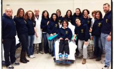 Il set più bello vinto all'Avis: le ragazze dell'Inzani testimonial del dono