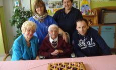 Nonna Egidia, 105 anni portati con allegria e una grande serenit&agrave;