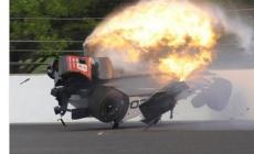 Indianapolis, spettacolare incidente a Bourdais
