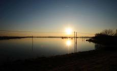 Tramonto a Lentigione
