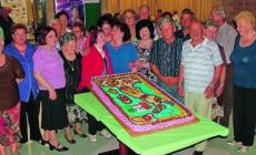 Una torta tricolore per gli anziani