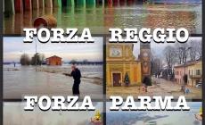 Esondazioni e black-out: è derby di solidarietà tra Parma e Reggio