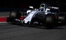 Felipe Massa scalda Monza