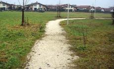 La pista ciclabile finisce in un prato
