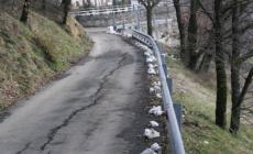 Terenzo - Ancora frane: si teme per la strada di Selva Castello