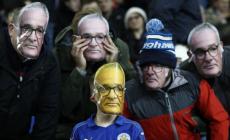 Ranieri: il tributo (mascherato) dei tifosi del Leicester