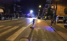 Via Montebello, investito un pedone