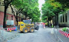 Via Costituente: slitta la chiusura del cantiere