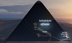 Scoperta una  misteriosa cavità nella piramide di Cheope