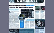 L'ora delle gomme invernali:  oggi speciale con la Gazzetta